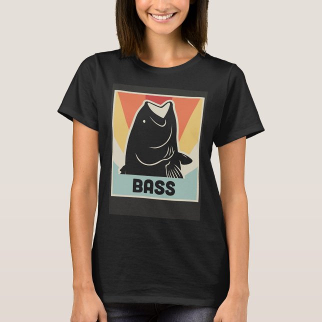 Camiseta Bass Fish Freshwater Fishing & Bass Fishing (Anverso)