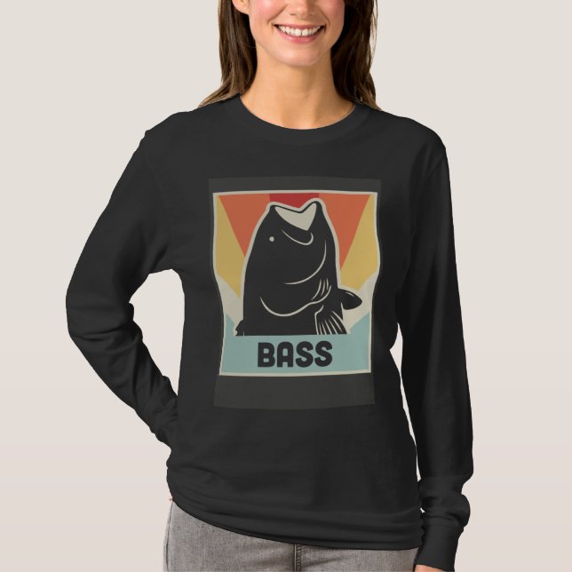 Camiseta Bass Fish Freshwater Fishing & Bass Fishing (Anverso)