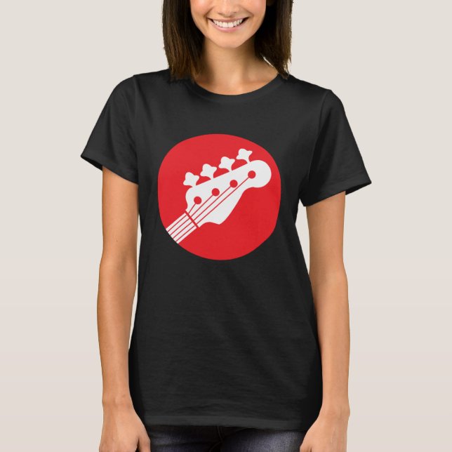 Camiseta Bass Guitar Bass Player (Anverso)