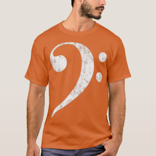 Camiseta Bass Guitar Clef Para Bass Player Battend
