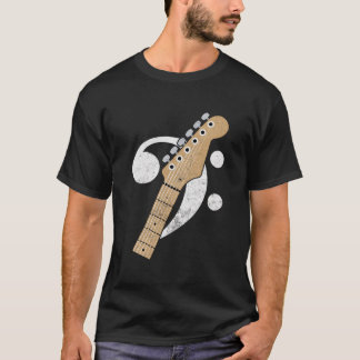 Camiseta Bass Guitar Headstock BAssistance Y Bass Player