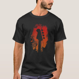 Camiseta Bass Guitar Lover Art Guitarist Bass Jugadores Vin