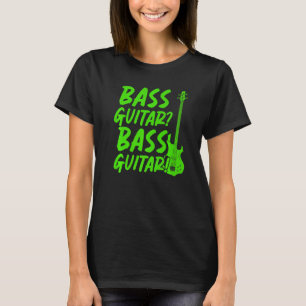 Camiseta Bass Guitar Player Rock Bass Música Guitariana