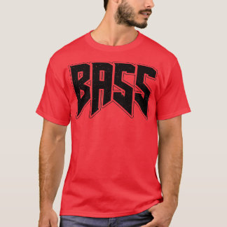 Camiseta Bass Guitar Player RockHeavy MetalGrunge Band 96