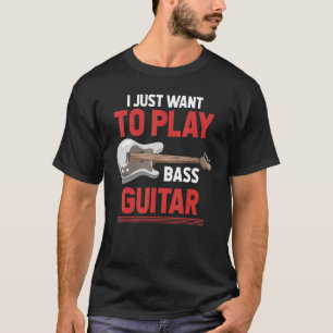 Camiseta Bass Guitarist Bass Guitar Player Battend Music B