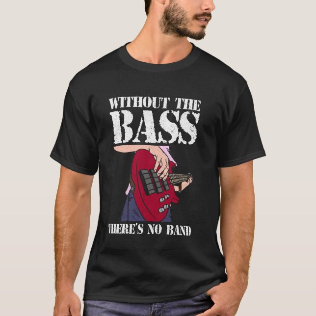 Camiseta Bass Guitarist & Battend (Anverso)