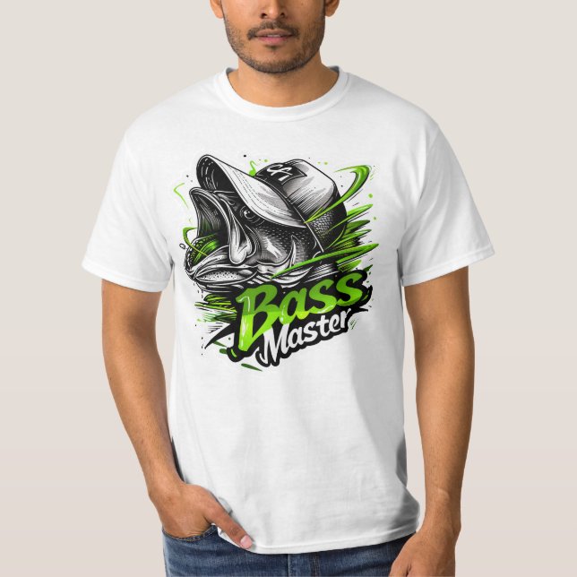 Camiseta Bass Master - Mens Tee (Anverso)