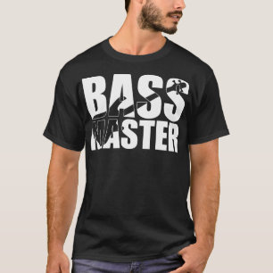Camiseta BASS MASTER regalo divertido de bajista