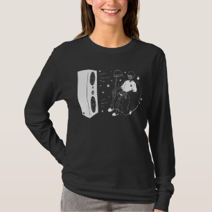 Camiseta Bass Music Skeleton Music