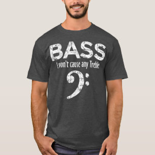 Camiseta BASS No causaré ningún jugador de malla