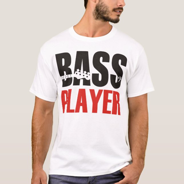 Camiseta Bass Player (Anverso)