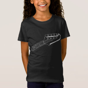 Camiseta Bass Player Bass Guitar Musical Design