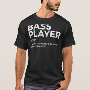 Camiseta Bass Player Definition Bhelp Para Músicos