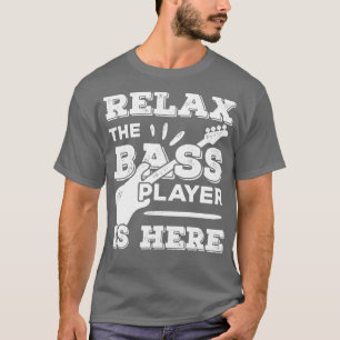 Camiseta Bass Player Guitar Musician Battend Gift