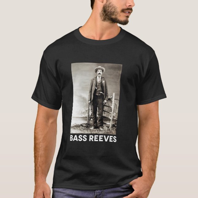 Camiseta Bass Reeves Long Sleeve T Shirt (Anverso)