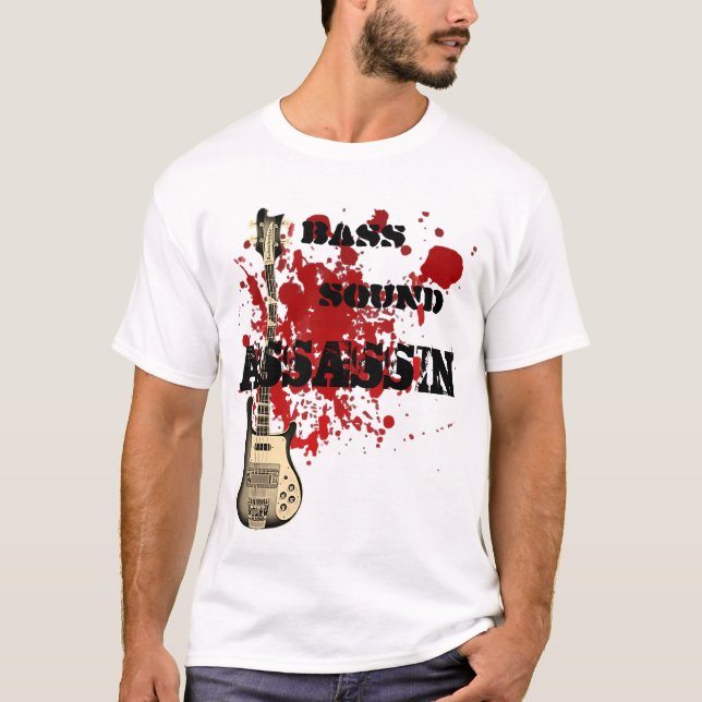 Camiseta 'BASS SONY ASSASSIN' (Anverso)