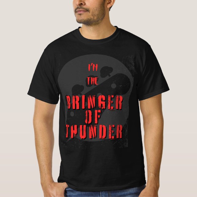 Camiseta Bass - Soy el líder del trueno (Anverso)