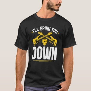 Camiseta Bass Te Trae A Jugadores De Guitarra Eléctrica De 
