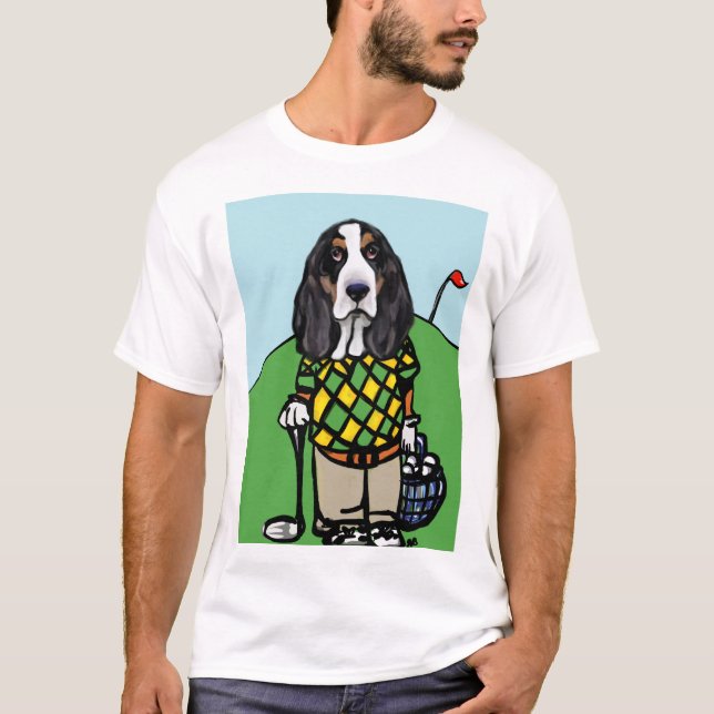CAMISETA BASSET HOUND (Anverso)