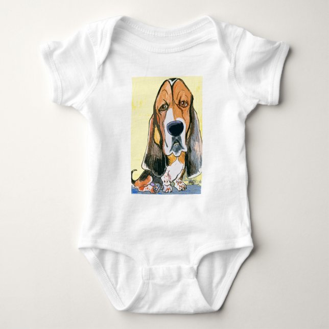 Camiseta Basset Hound (Anverso)