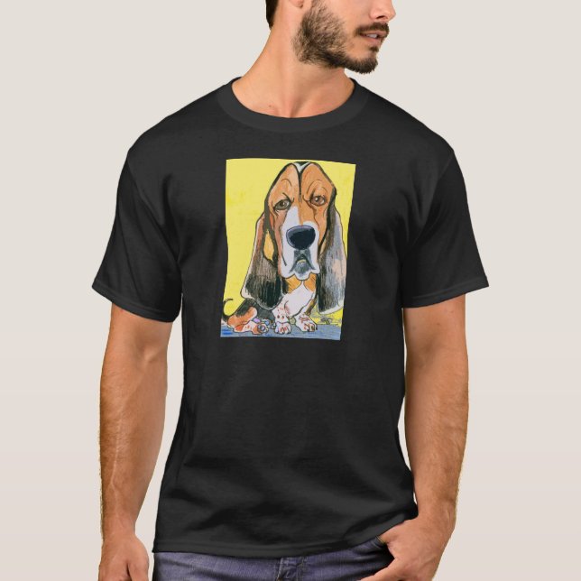 Camiseta Basset Hound (Anverso)