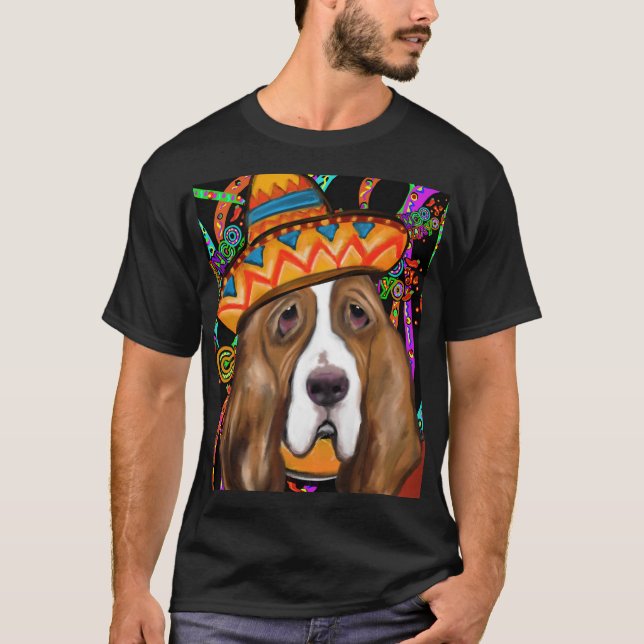 CAMISETA BASSET HOUND (Anverso)