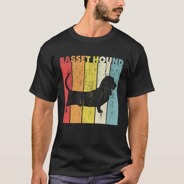 Camiseta Basset Hound  1 (Anverso)
