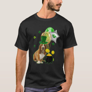 Camiseta Basset Hound Dog  Vintage  Short Sleeve
