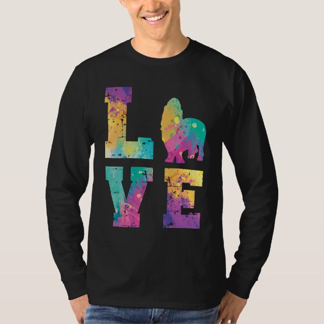 Camiseta Basset Hound Love (Anverso)