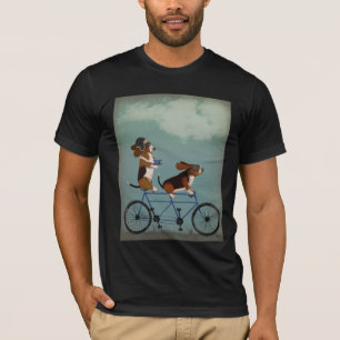 Camiseta Basset Hound Tandem