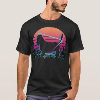 Camiseta Bassett Hound Retro