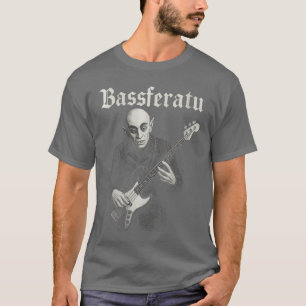 Camiseta Bassferatu gótico de terror de Halloween para muje