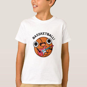 Camiseta Bassketball Funny Baloncesto Music Pun