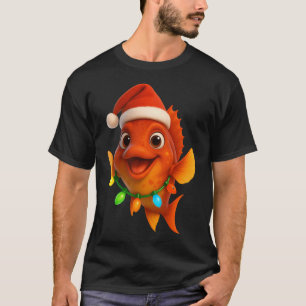 Camiseta Basslet Aleta de cuchilla de Navidad