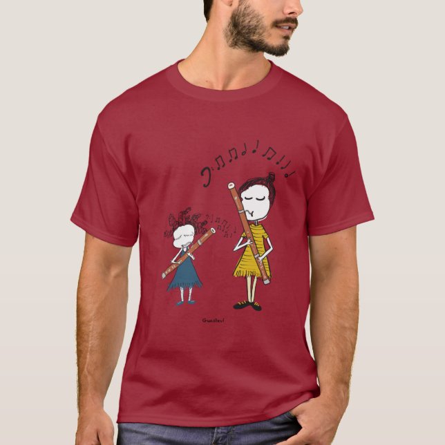 Camiseta Bassoon and teacher (Anverso)