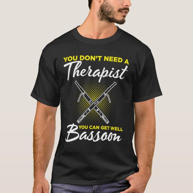 Camiseta Bassoon For Bassoon Player Bassoon Musician Bassoo (Anverso)