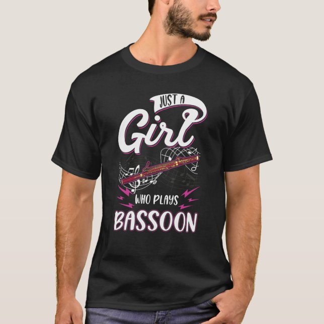 Camiseta Bassoon Girl Bassoon Player Bassoonist (Anverso)