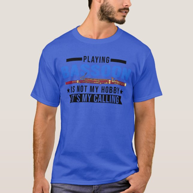 Camiseta Bassoon Hobby Bassoonist Player boy (Anverso)
