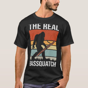 Camiseta Bassoon Instrumento Bassoonist Bassquatch Woodwind