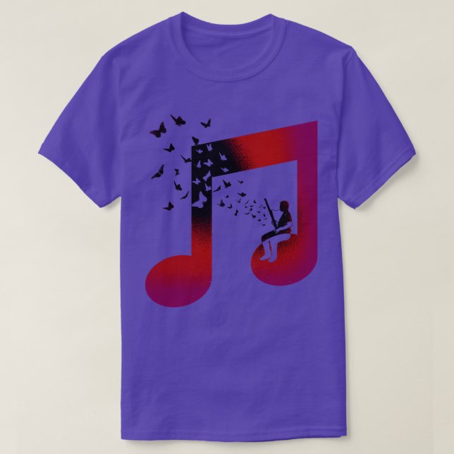 Camiseta Bassoon musical (Diseño del anverso)