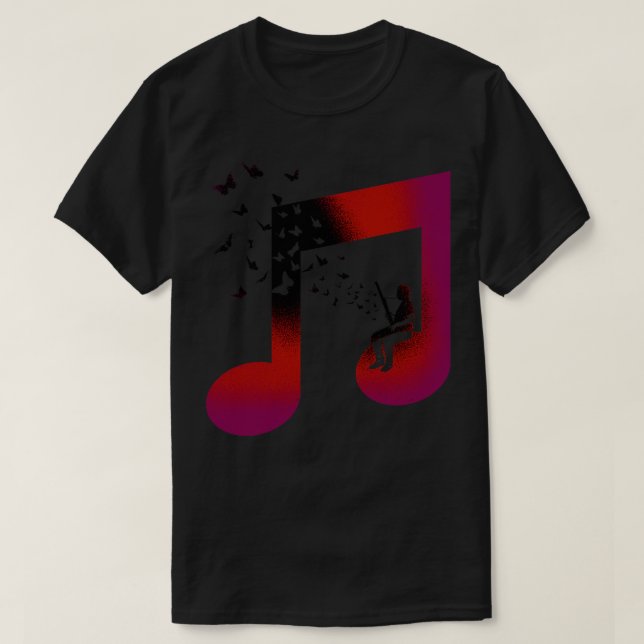Camiseta Bassoon musical (Diseño del anverso)