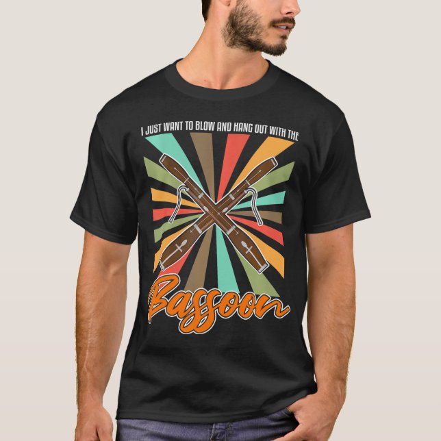 Camiseta Bassoon Orchesta Cita para Bassoon Player (Anverso)
