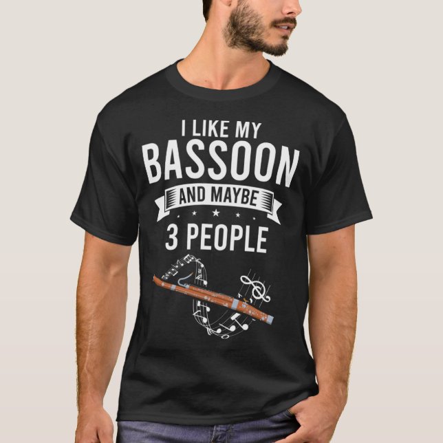 Camiseta Bassoon Orchesta Quote for Bassoon Player 2 (Anverso)
