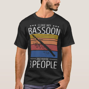 Camiseta Bassoon Player Cita para Orquesta Woodwind 3