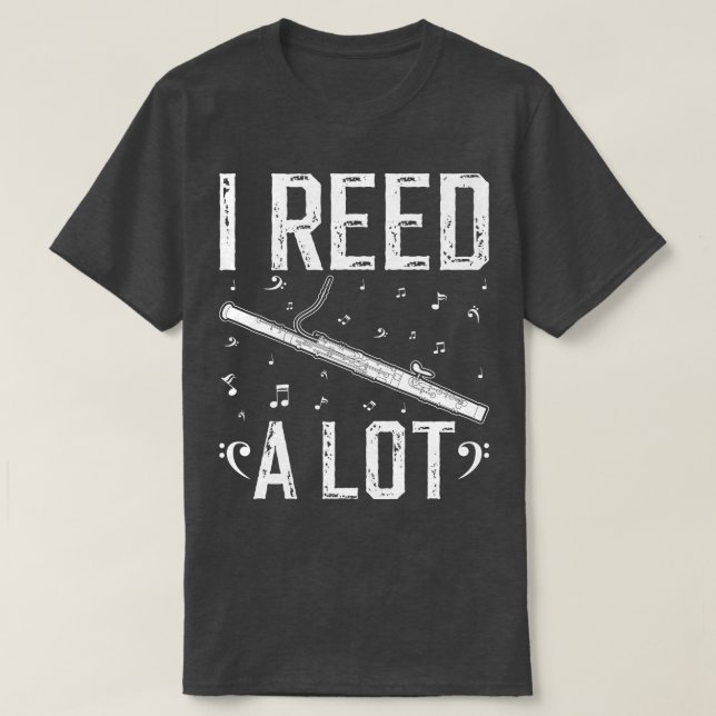 Camiseta Bassoon Reed Funny Player (Diseño del anverso)