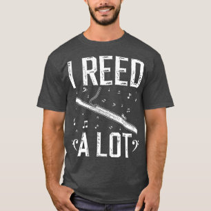 Camiseta Bassoon Reed Funny Player
