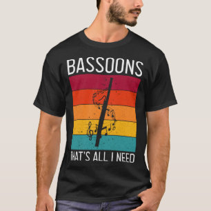 Camiseta Bassoon Reed para la orquesta bassonista y bassóni