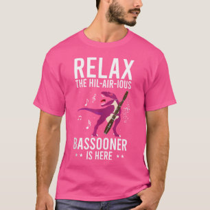 Camiseta Bassoon Reed Para Orquesta Bassonista Y Bassónica
