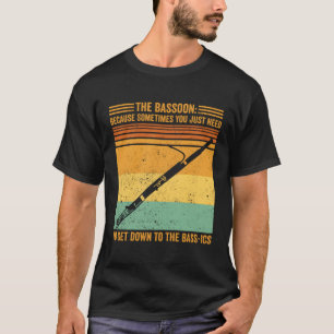 Camiseta Bassoon Solo Tienes Que Bajar A Bass-Ics Bass