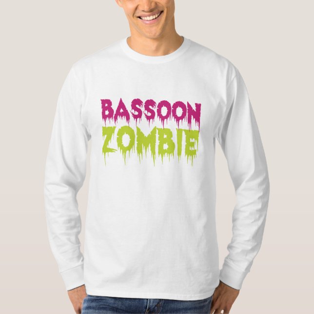 Camiseta Bassoon Zombie (Anverso)